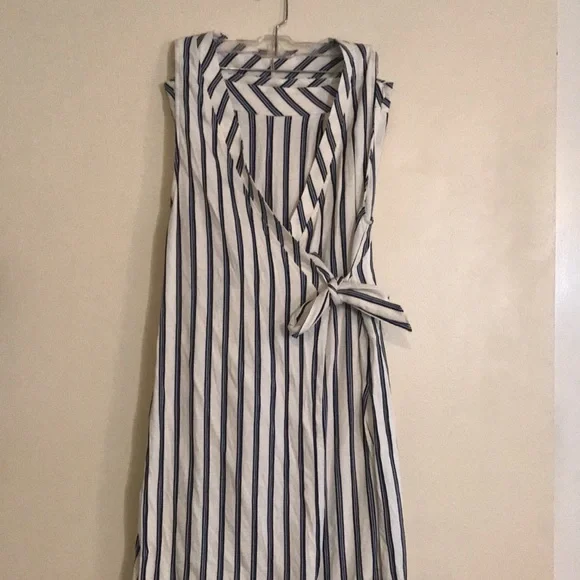 Free People Tuxedo Stripe Pant/Top Suit - L - Picture 7 of 12